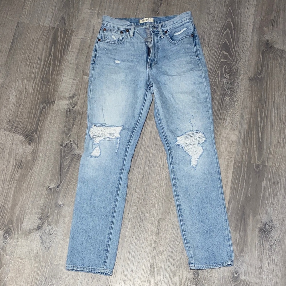 Madewell Denim with Distressed Accents